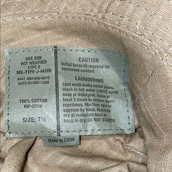 Men's Tan Bucket Hat - Picture 8 of 8